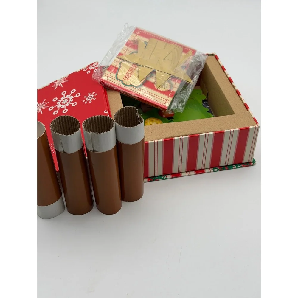 Christmas‎ Tree In-A-Box Paper Art by Sam Ita 2ft Tall Pop-Up Holiday Decor Kit